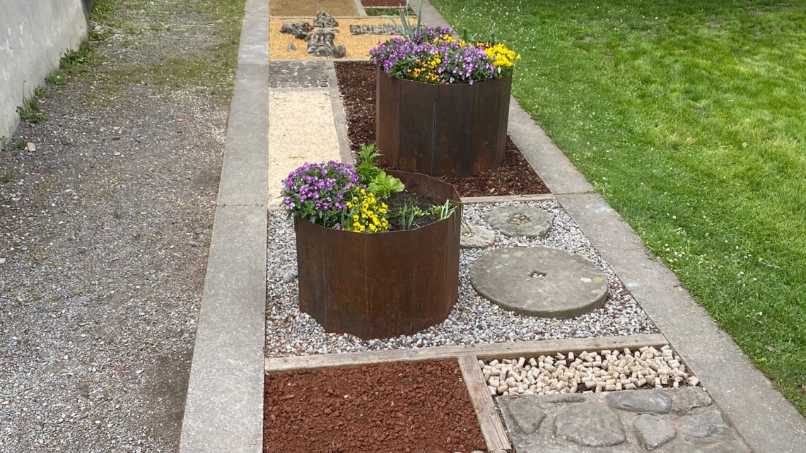 Schulgarten in neuem Glanz