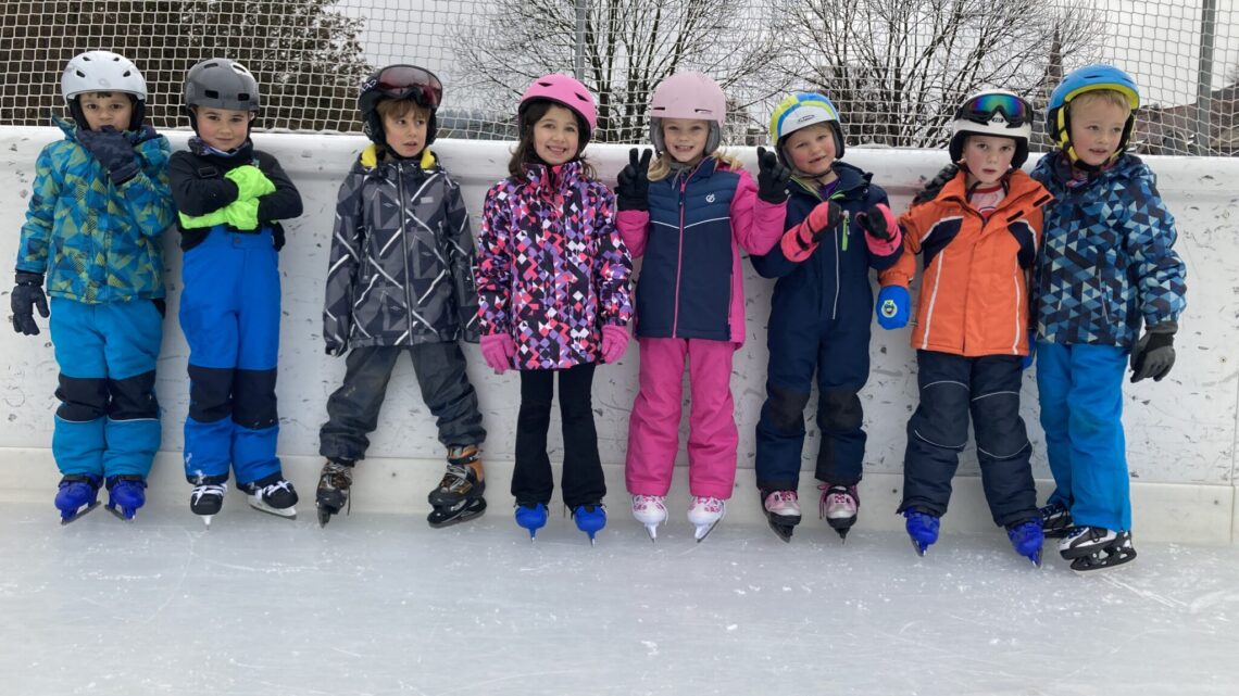 Eislaufen macht Spaß