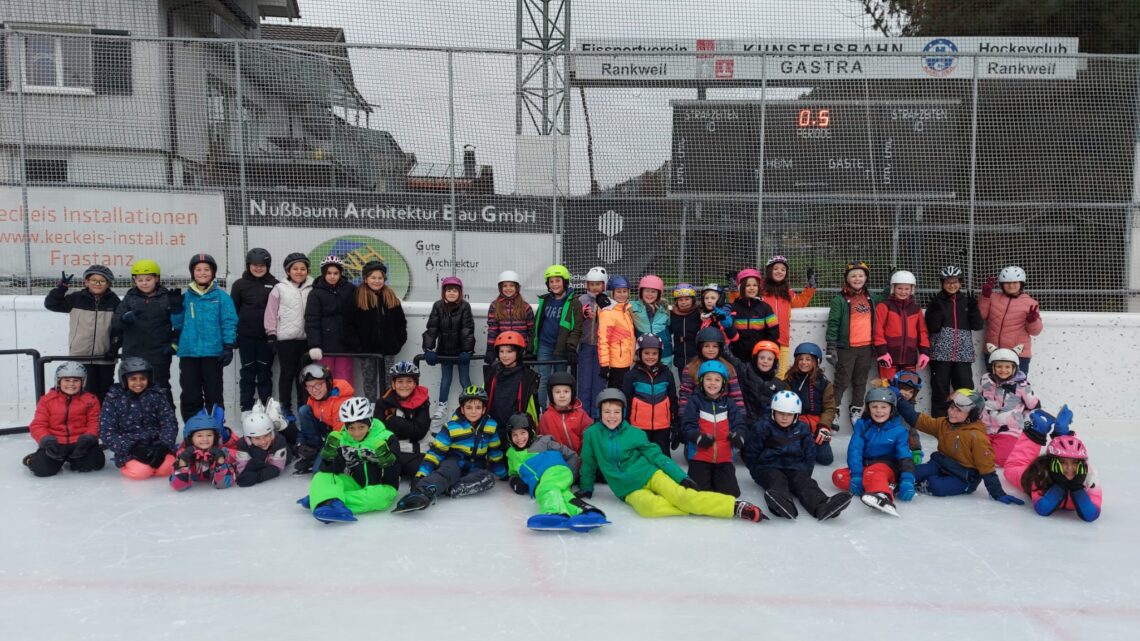 Die Eislaufsaison hat gestartet