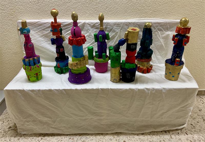 Hundertwasserprojekt in Technik und Design der 3. Klassen