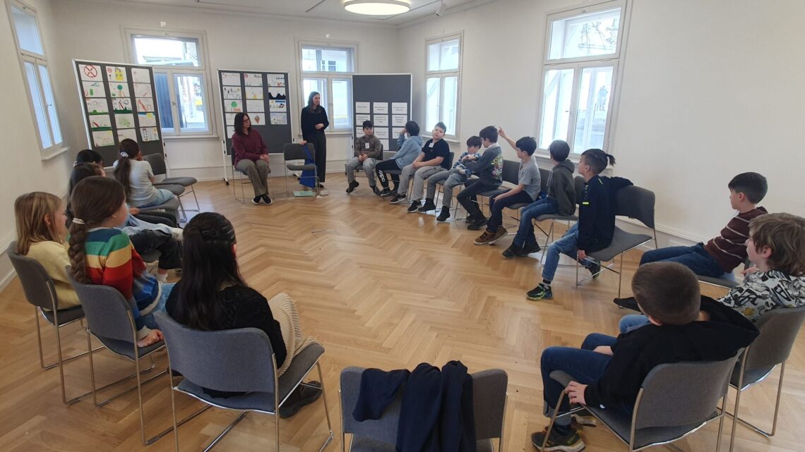 Besuch des Rathauses