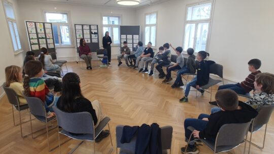 Besuch des Rathauses