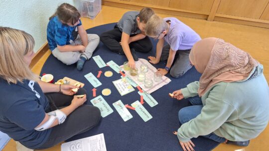 Die Forscherstunde in Klasse 2