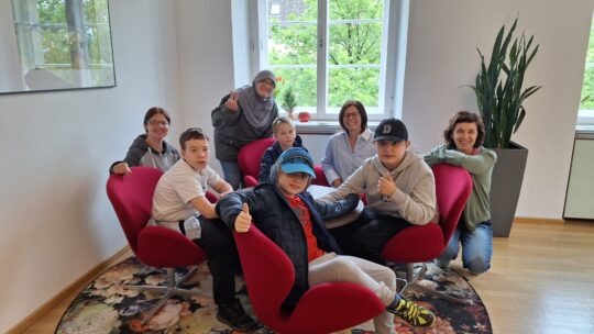 Besuch im Rathaus